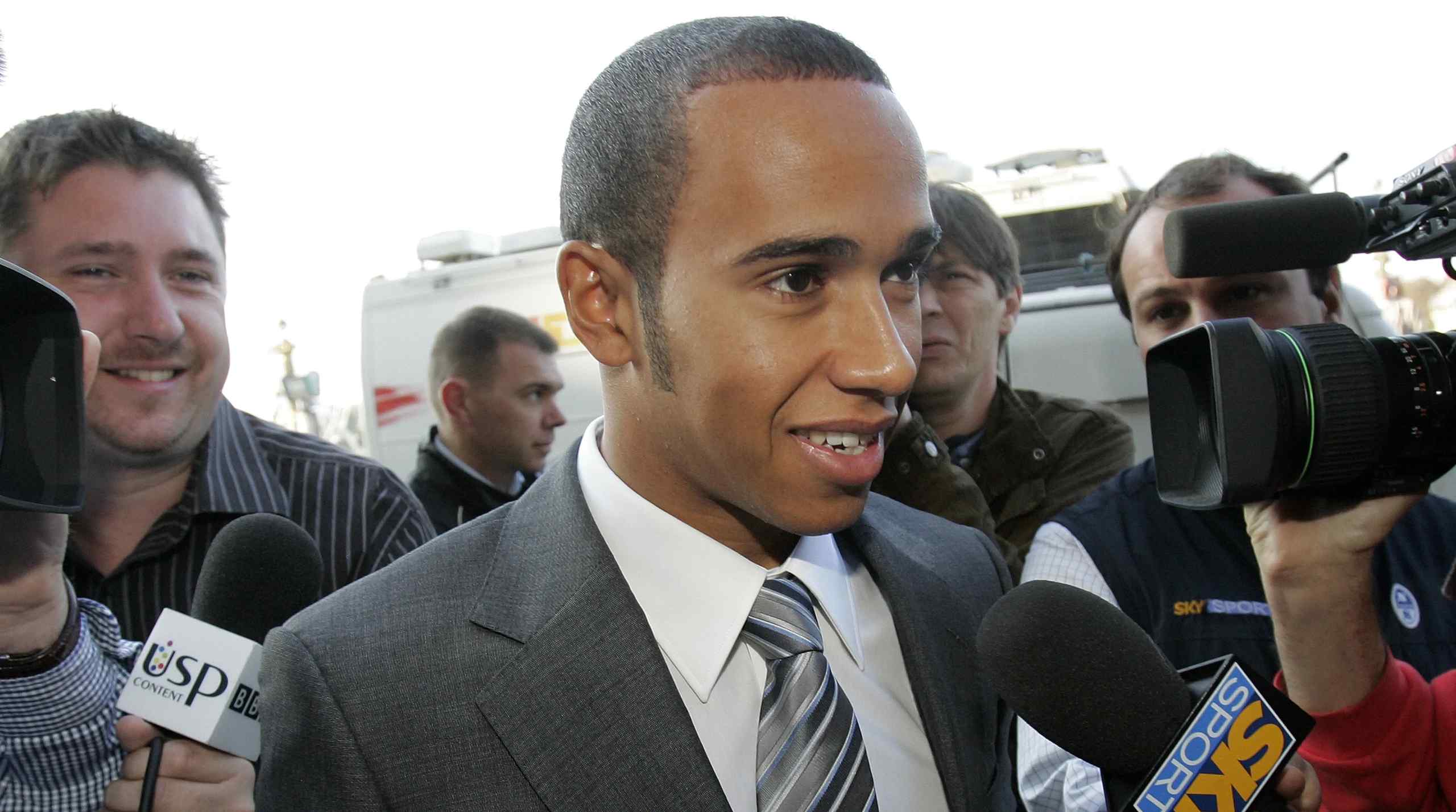 Lewis Hamilton of Mercedes